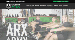 Desktop Screenshot of crossfitarx.com